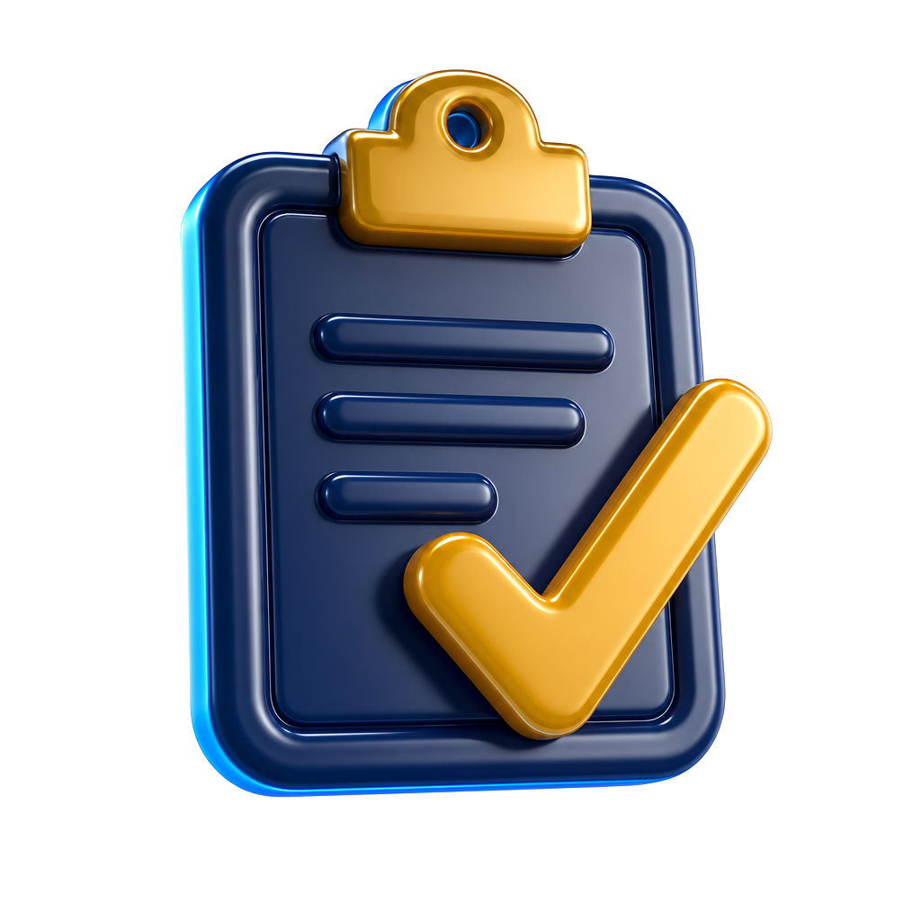 Illustration of a magnifying glass scanning a website